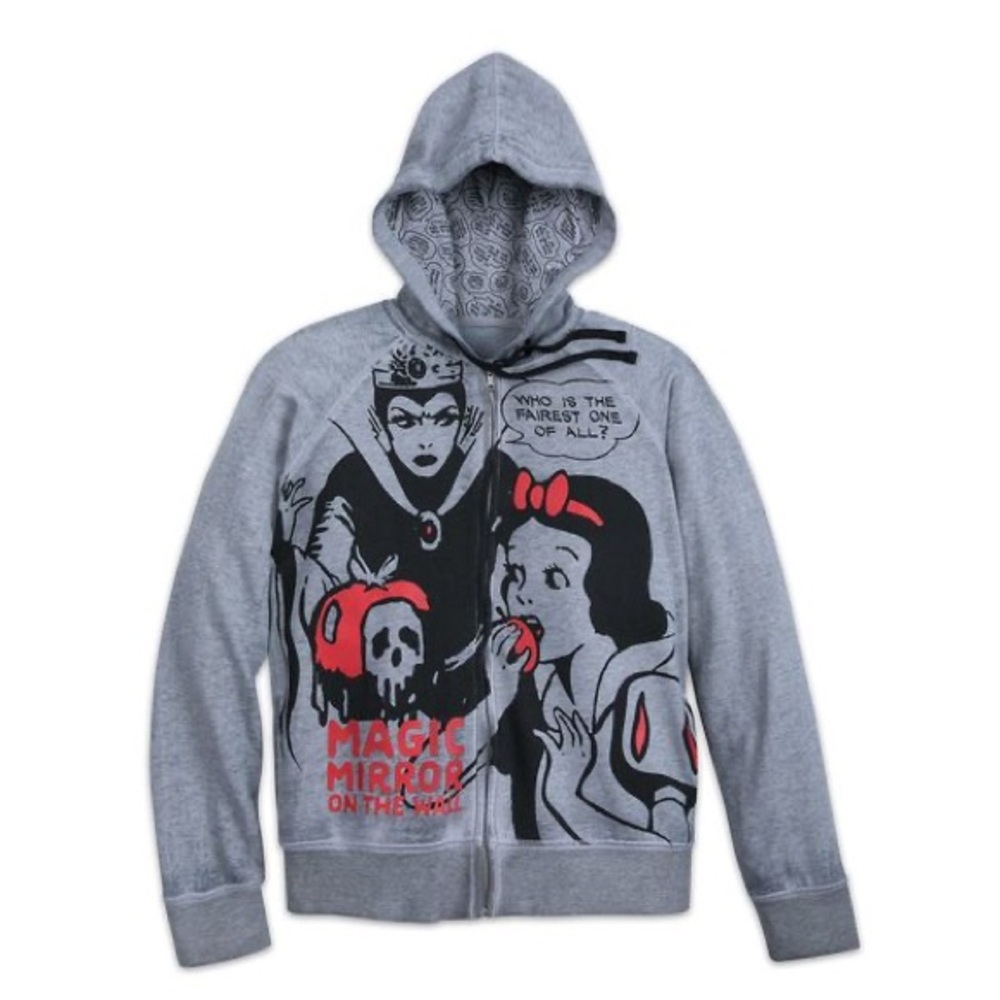 Disney Snow White Graphic Zip-Up Sweatshirt